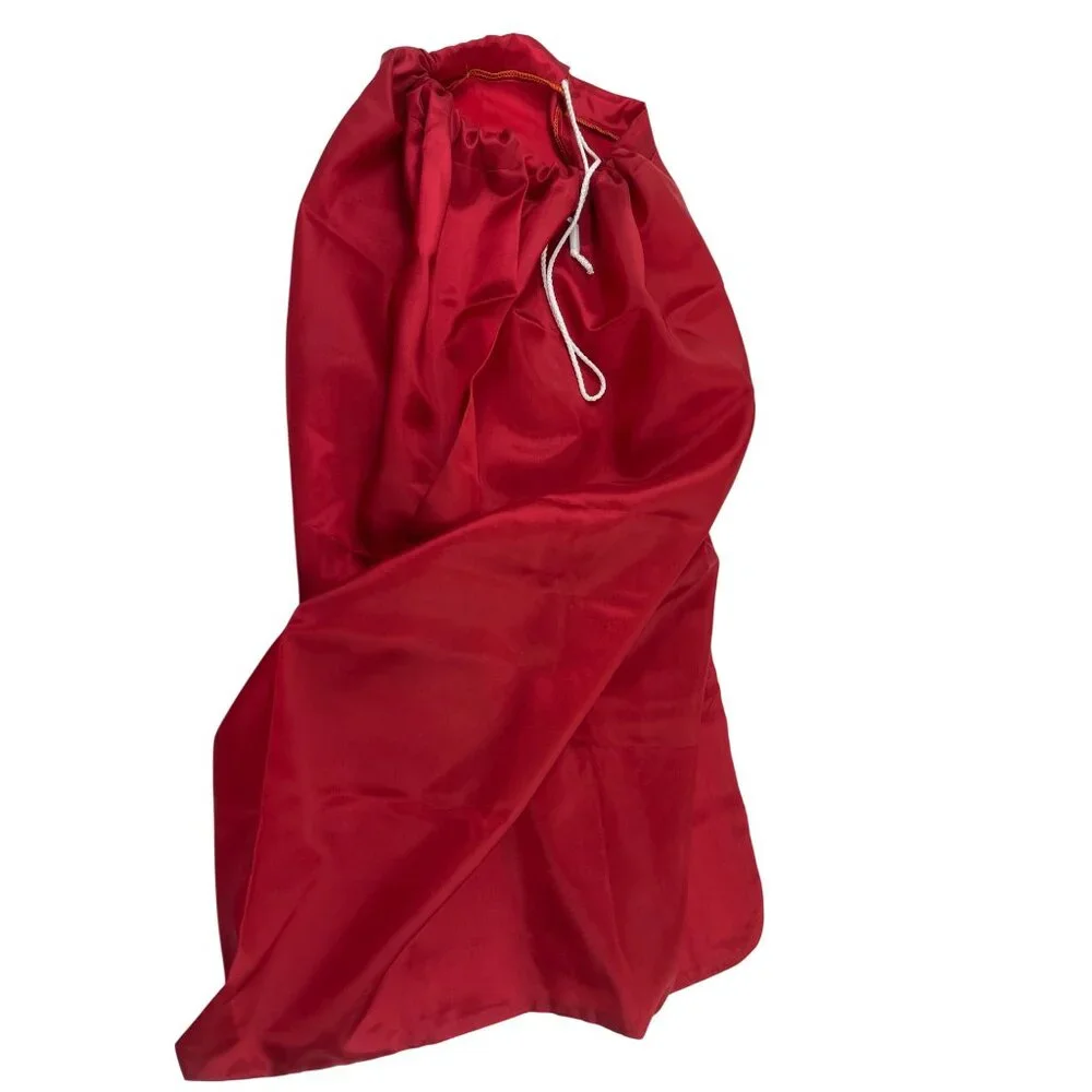 Lot of 6 Luxurious Red Storage Bag Size 39x30” 94e